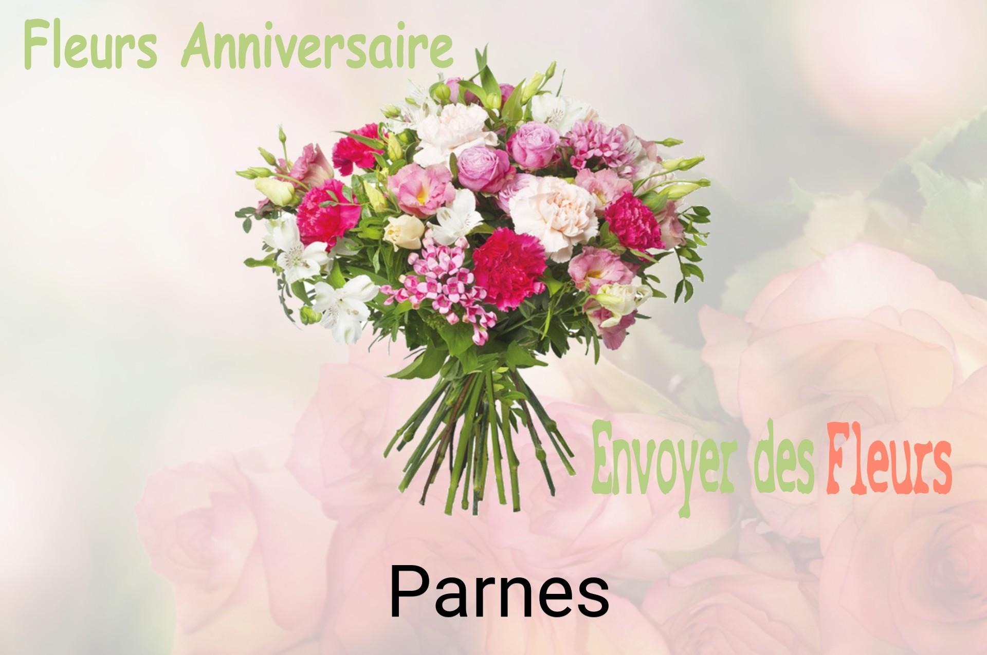 Bouquet de fleurs d’anniversaire livré à Parnes